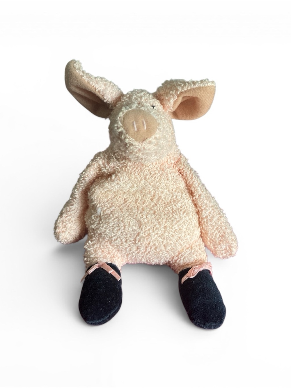 Vintage The Manhattan Toy Company Pierre the Pig Tip Toes Stuffed Animal 1999